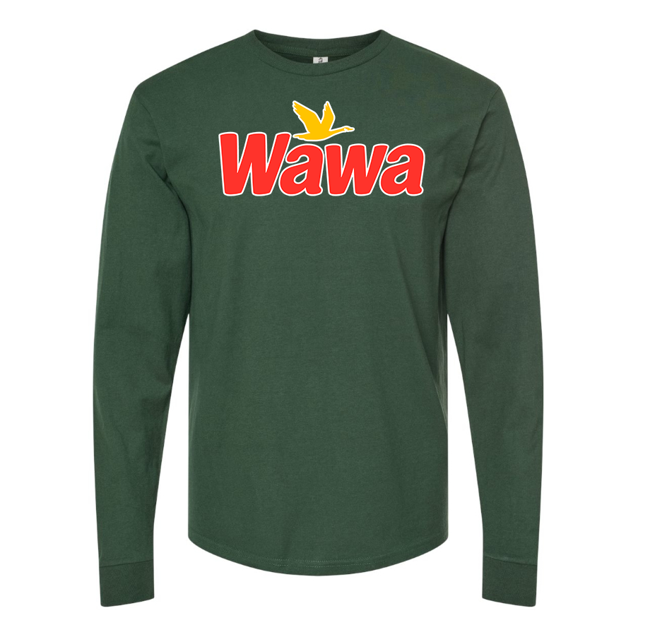 Men's Wawa Gas Station  Long Sleeve T-Shirt